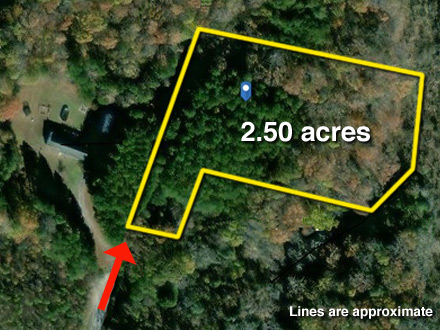 Pretty 2.5 acre Building Lot