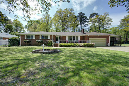 Beautiful Brick Rancher in York County’s Edgehill